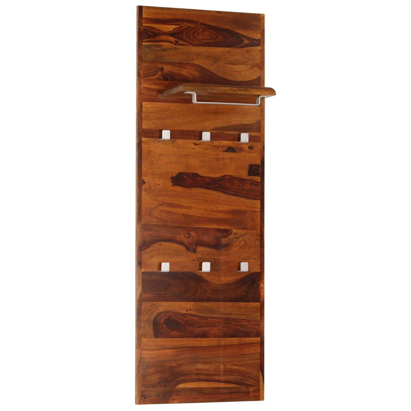 Kapstok 118X40 Cm Massief Acaciahout