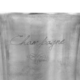 Champagnekoeler 39X29X71 Cm Massief Aluminium Zilverkleurig