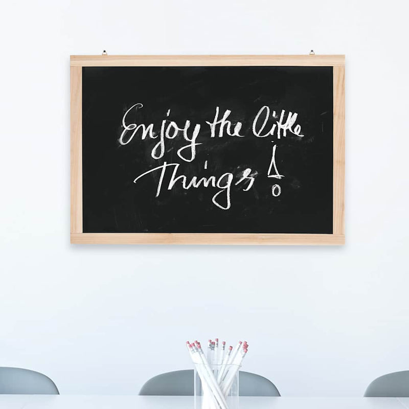 Krijtbord Voor Aan De Wand Cederhout