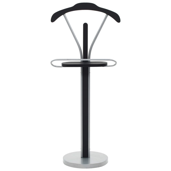 Kledingbutler 45X35X107 Cm Zwart En Grijs