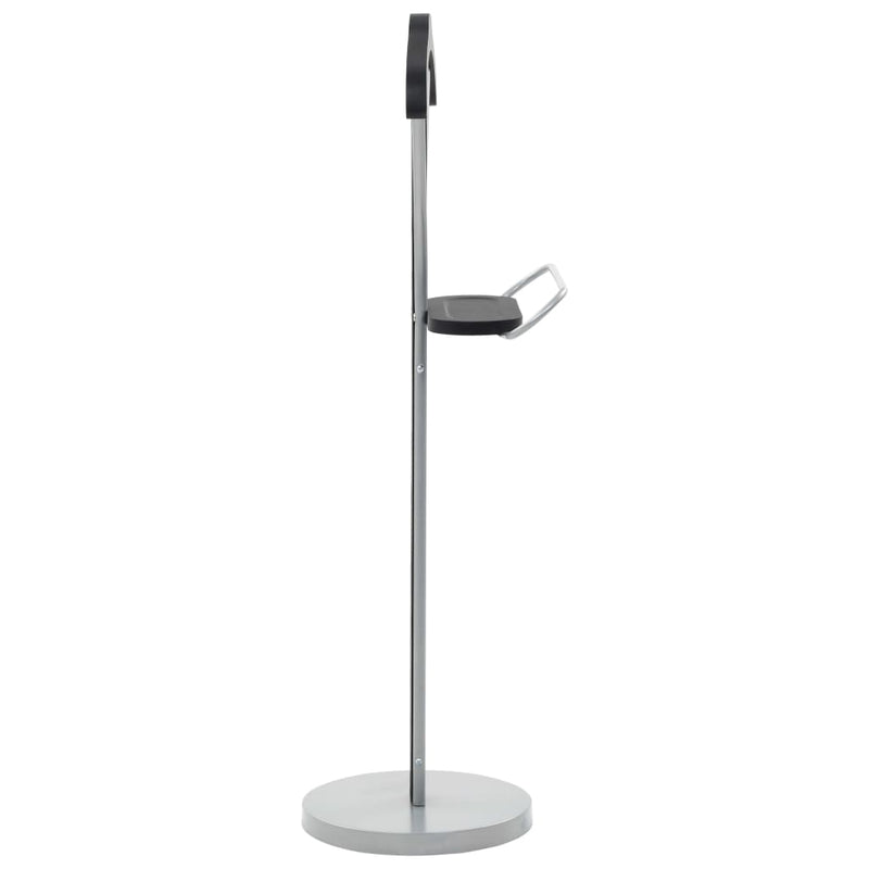 Kledingbutler 45X35X107 Cm Zwart En Grijs