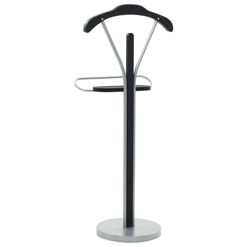 Kledingbutler 45X35X107 Cm Zwart En Grijs