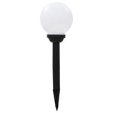 Led-Solarlampen Rond 15 Cm Rgb 4 St