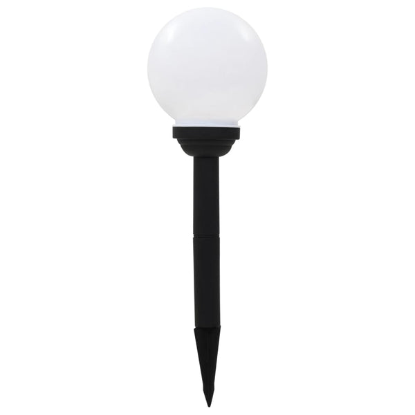 Led-Solarlampen Rond 15 Cm Rgb 4 St