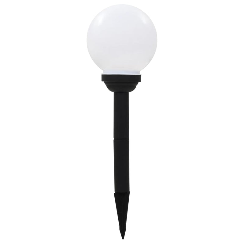 Led-Solarlampen Rond 15 Cm Rgb 4 St