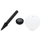 Led-Solarlampen Rond 15 Cm Rgb 4 St