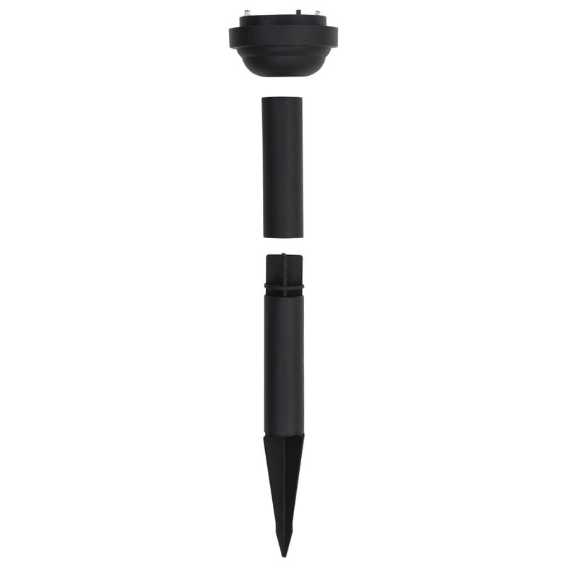 Led-Solarlampen Rond 15 Cm Rgb 4 St