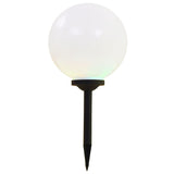 Led-Solarlampen Rond Rgb 2 St
