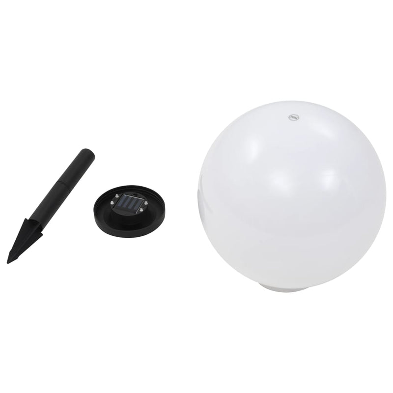 Led-Solarlampen Rond Rgb 2 St