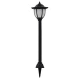 Led-Solarlampen Zwart 3 St