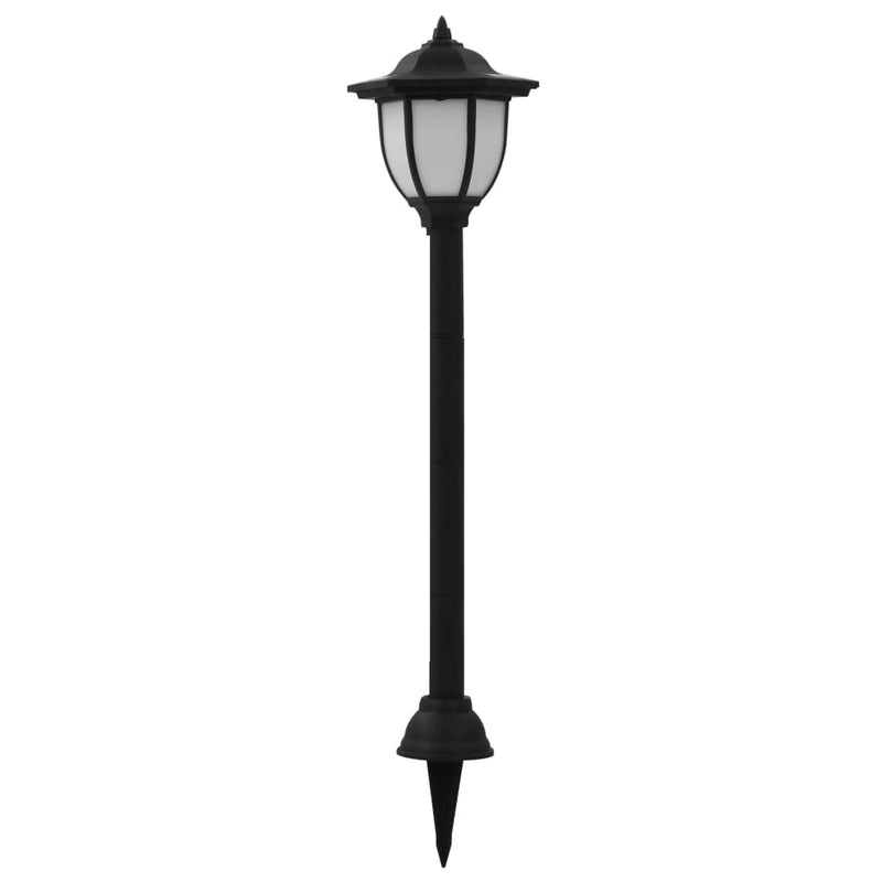 Led-Solarlampen Zwart 3 St