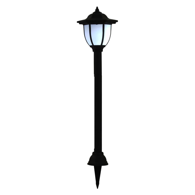 Led-Solarlampen Zwart 3 St