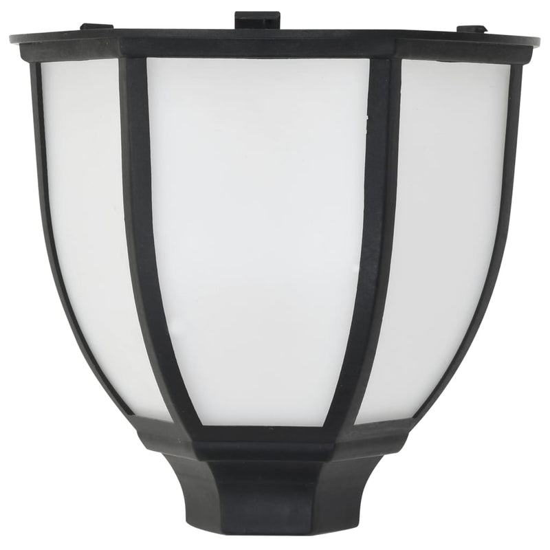 Led-Solarlampen Zwart 3 St