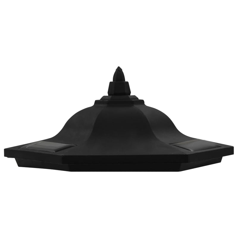 Led-Solarlampen Zwart 3 St