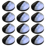 Led-Wandlampen Solar Rond 12 St