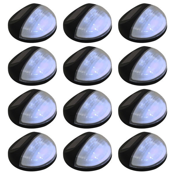 Led-Wandlampen Solar Rond 12 St