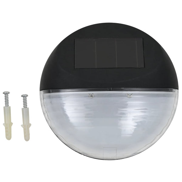 Led-Wandlampen Solar Rond 12 St