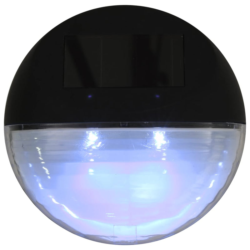 Led-Wandlampen Solar Rond 12 St