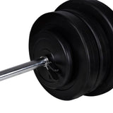 Trainingsbank Met Halterset 60,5 Kg