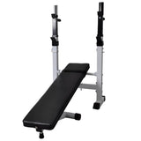 Trainingsbank Met Gewichtenrek En Halterset 60,5 Kg
