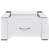 Voetstuk Voor Wasmachine Met Lade Wit