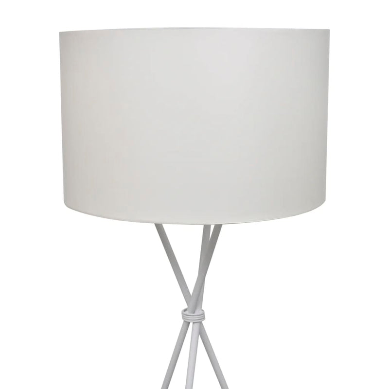 Vloerlamp Inclusief Lampenkap 139 Cm Wit