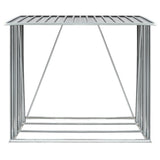 Haardhoutschuur 163X83X154 Cm Gegalvaniseerd Staal