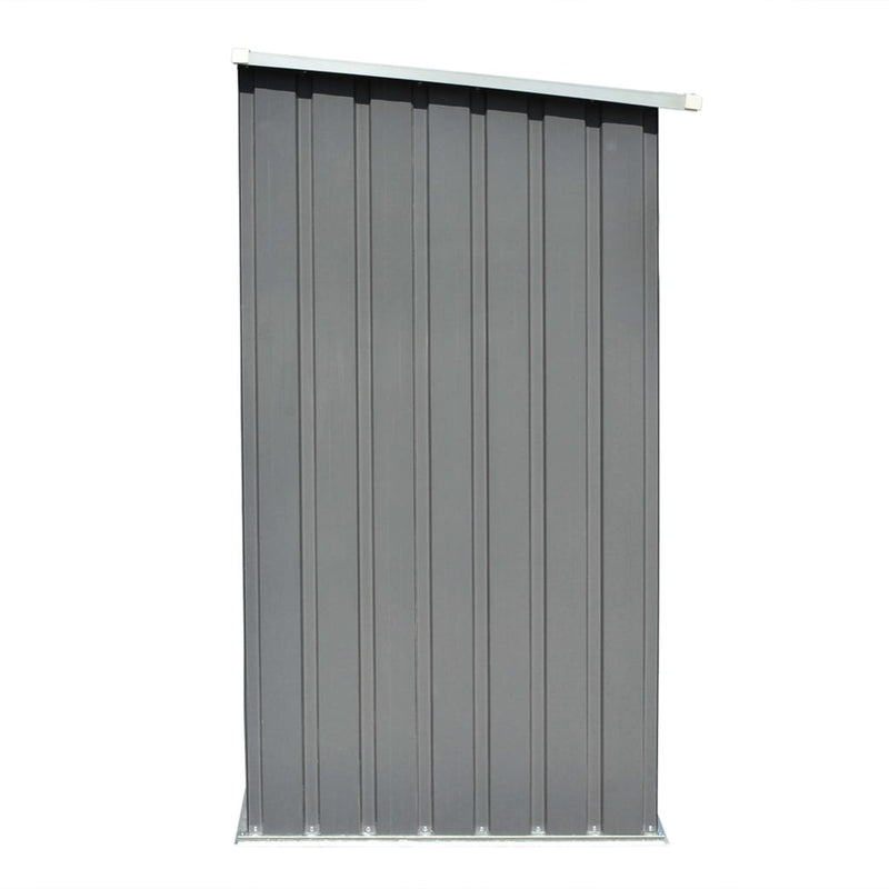 Haardhoutschuur 163X83X154 Cm Gegalvaniseerd Staal