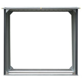 Haardhoutschuur 172X91X154 Cm Gegalvaniseerd Staal
