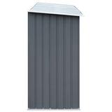 Haardhoutschuur 330X84X152 Cm Gegalvaniseerd Staal