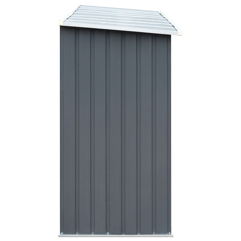 Haardhoutschuur 330X84X152 Cm Gegalvaniseerd Staal