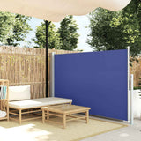 Windscherm Uittrekbaar Blauw