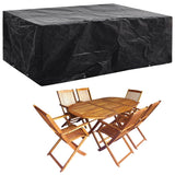 Tuinmeubelhoezen Poly Rattan 4-Persoons 113X113 Cm