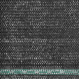 Tennisscherm 1,2X25 M Hdpe Zwart