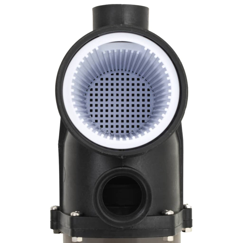 Zwembadpomp Met Timer 0,25 Pk 8000 L/U Zwart