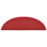 Trapmatten Bordeaux Halfrond Rood
