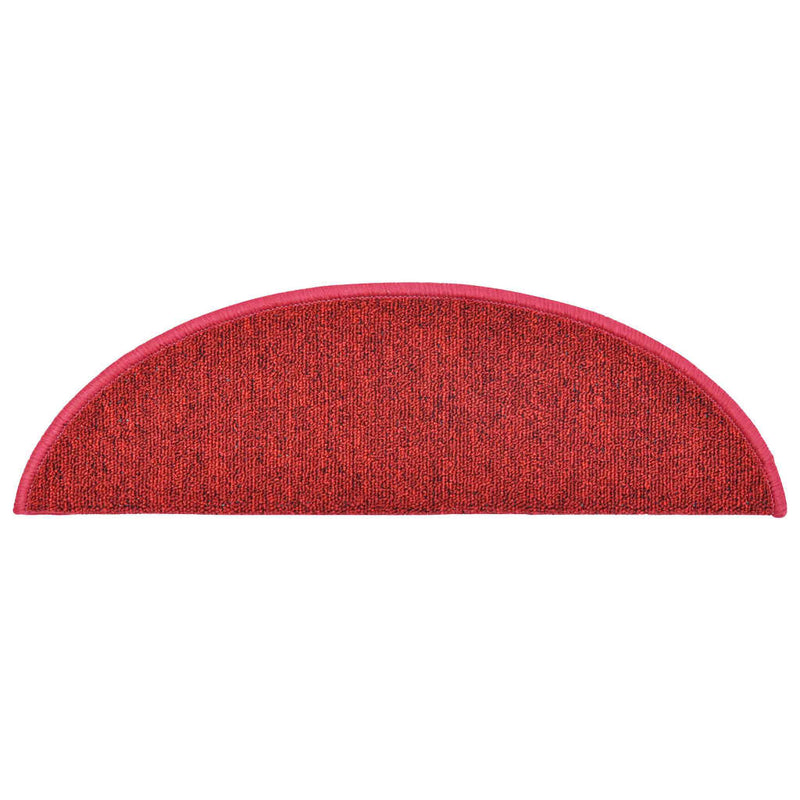 Trapmatten Bordeaux Halfrond Rood
