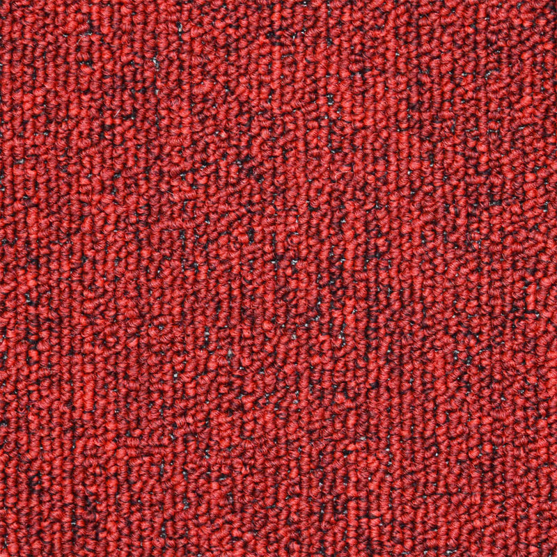 Trapmatten Bordeaux Halfrond Rood