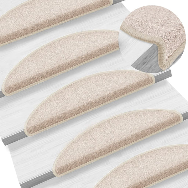 Trapmatten Halfrond Taupe