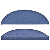 Trapmatten Halfrond Blauw