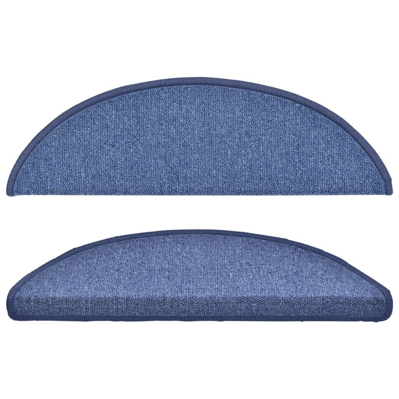 Trapmatten Halfrond Blauw