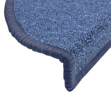 Trapmatten Halfrond Blauw