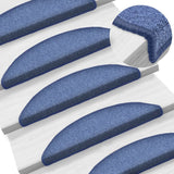 Trapmatten Halfrond Blauw