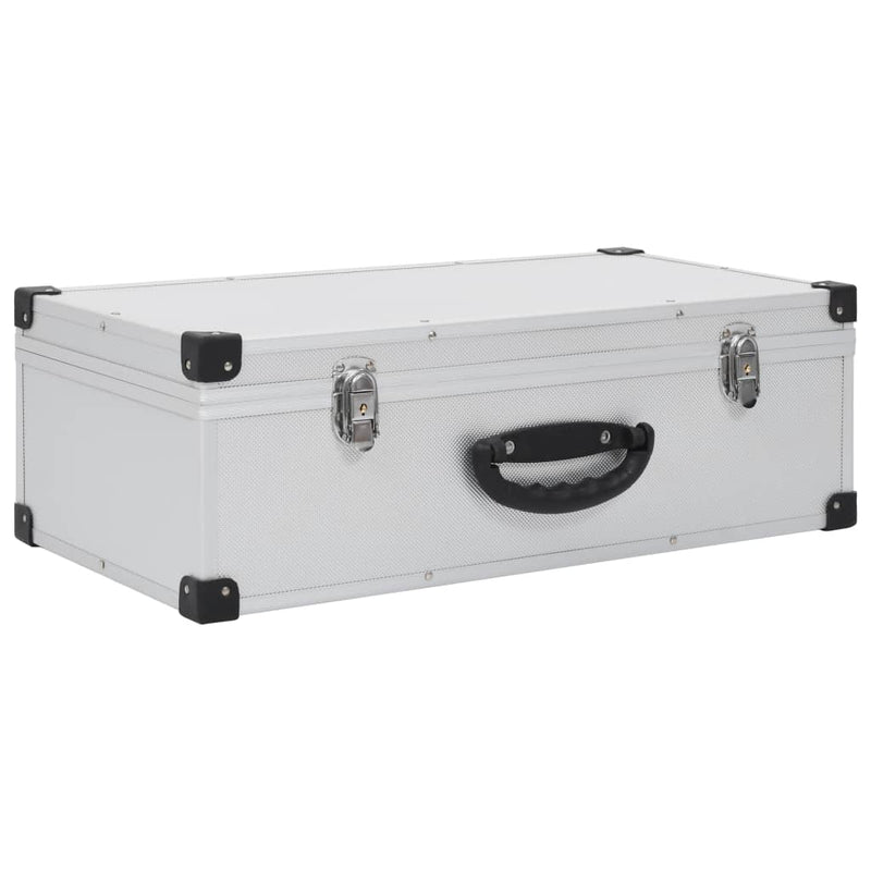 Cd-Koffer Voor 80 Cd's Aluminium Abs Kleurig