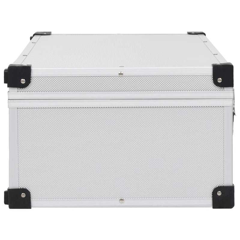 Cd-Koffer Voor 80 Cd's Aluminium Abs Kleurig
