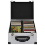 Cd-Koffer Voor 80 Cd's Aluminium Abs Kleurig