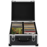 Cd-Koffer Voor 80 Cd's Aluminium Abs Kleurig