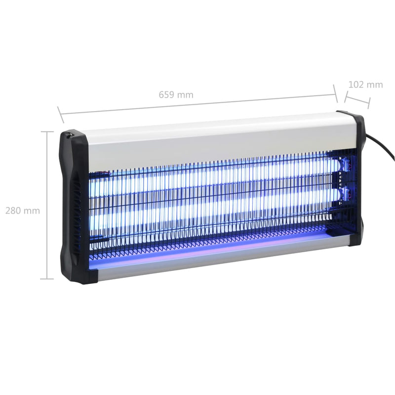 Vliegendoder Aluminium Abs Zwart