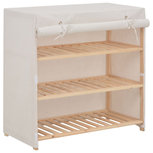 Schoenenkast Met Hoes 79X40X80 Cm Stof