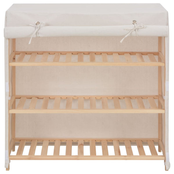 Schoenenkast Met Hoes 79X40X80 Cm Stof